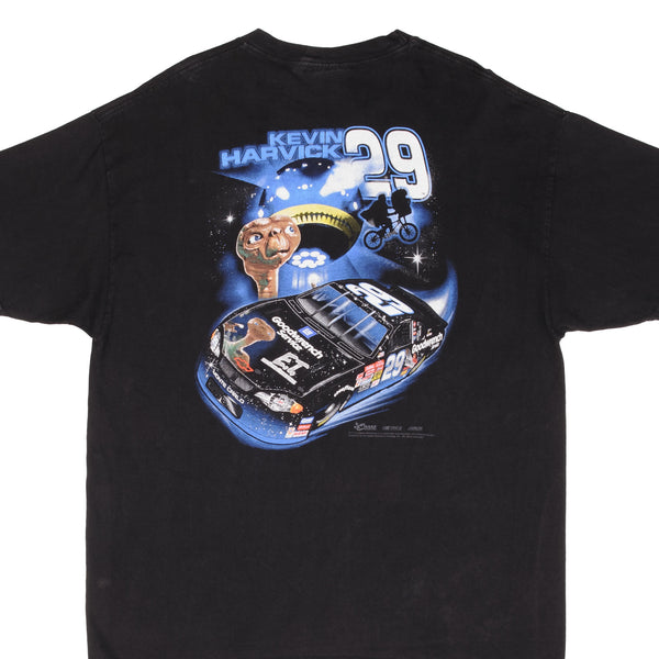 Vintage Nascar Racing Kevin Harvick E.T. Tee Shirt 19990S Size Large