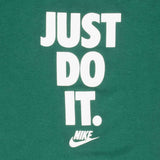 Vintage Nike Just Do It Green Tee Shirt Late 1980S Size Small Made In Usa With Single Stitch Sleeves