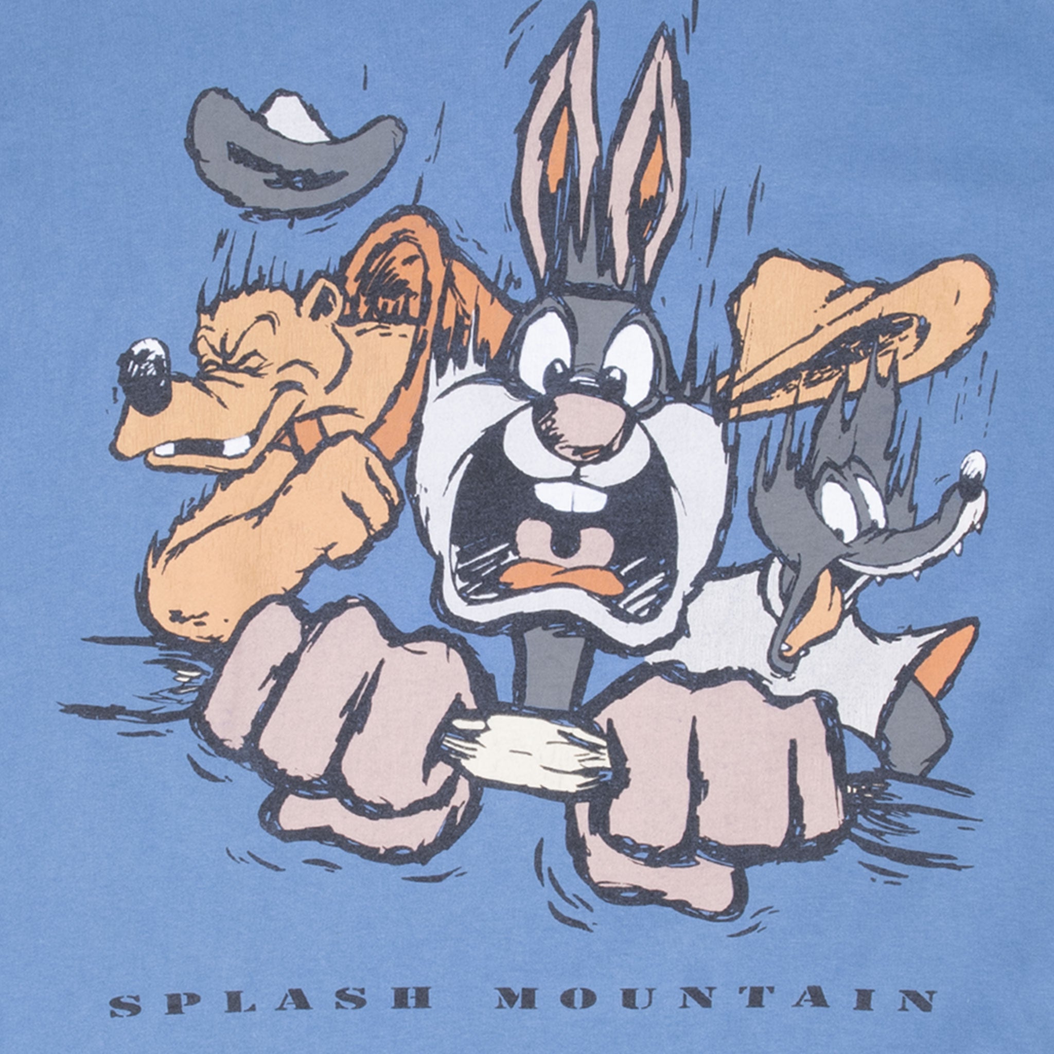 Vintage Disney Splash Mountain 1990S Tee Shirt Size XL Made In Usa
