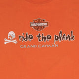 Vintage Harley Davidson Pirate Grand Cayman 2011 Tank Top Tee Shirt Size XL