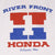 Vintage Honda River Front Tee Shirt 1980S Size Medium Made In USA With Single Stitch Sleeves