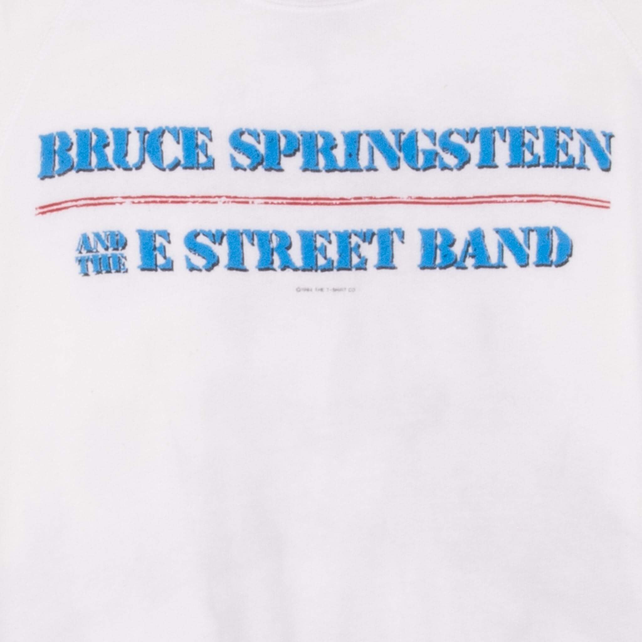 Vintage Bruce Springsteen & The E Street Band World Tour 1985 White Sweatshirt Size Large