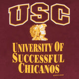 Vintage Usc University Of Successful Chicanos Tee Shirt 1990S Size Large