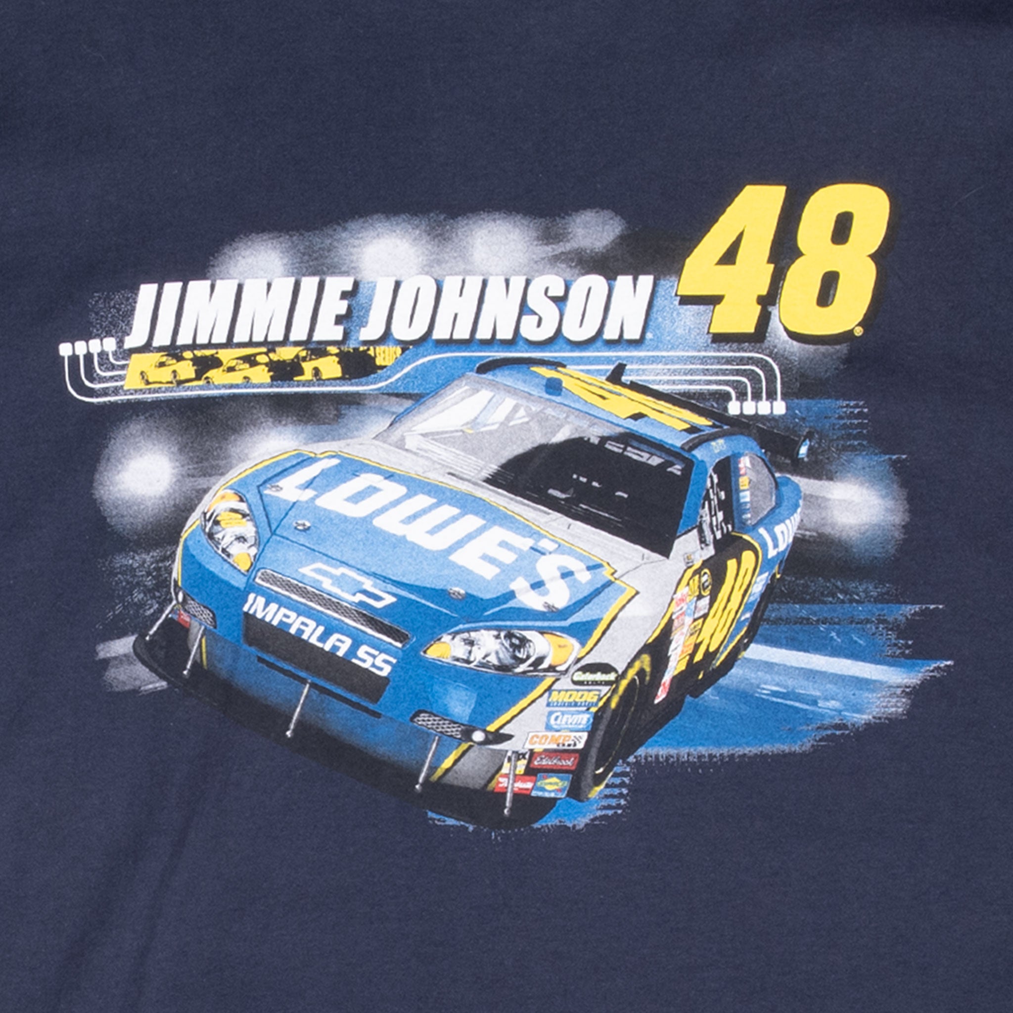 Vintage Nascar Jimmie Johnson Tee Shirt 2008 Size XL