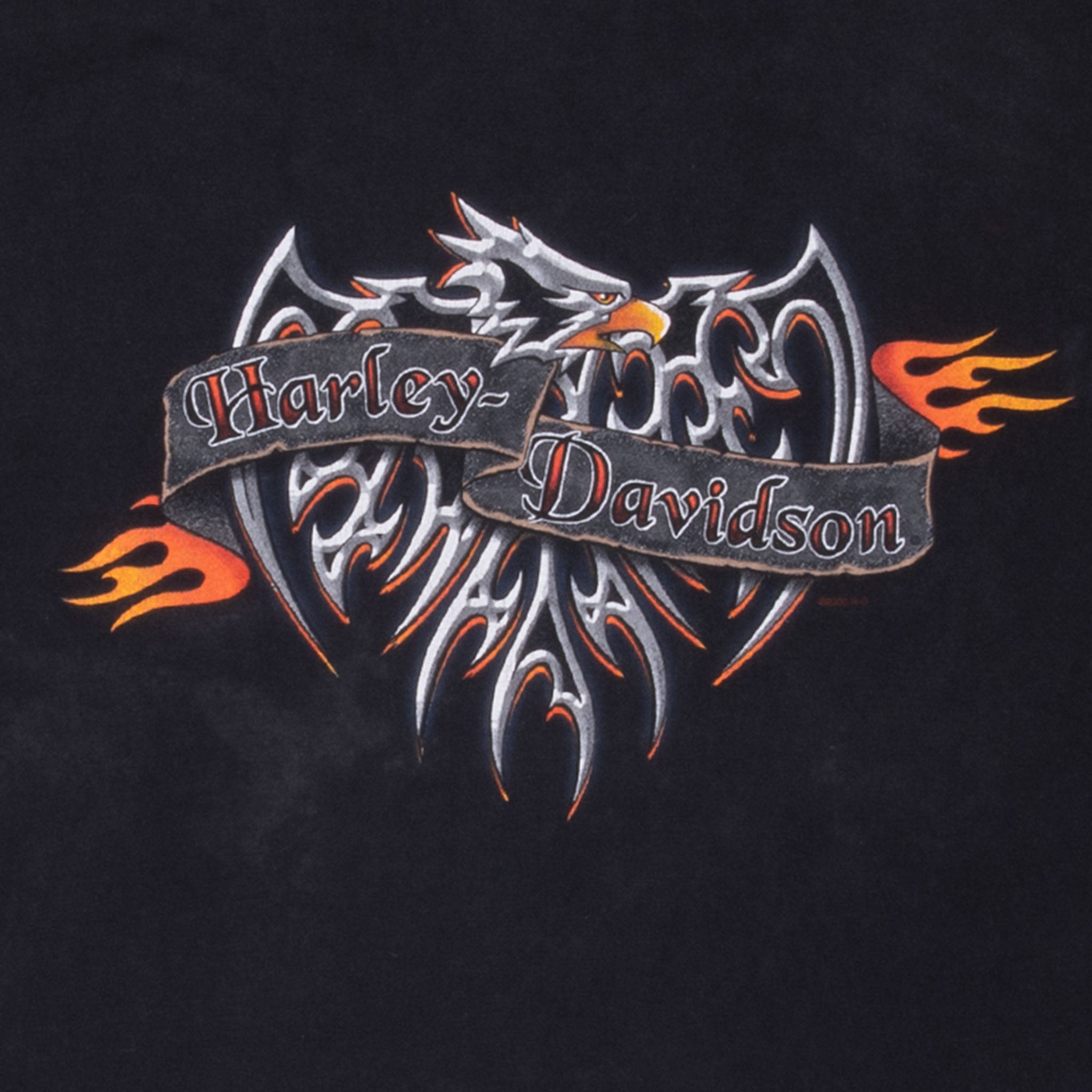 Vintage Harley Davidson Rapid City South Dakota 2000 Tee Shirt Size XL Made In Usa