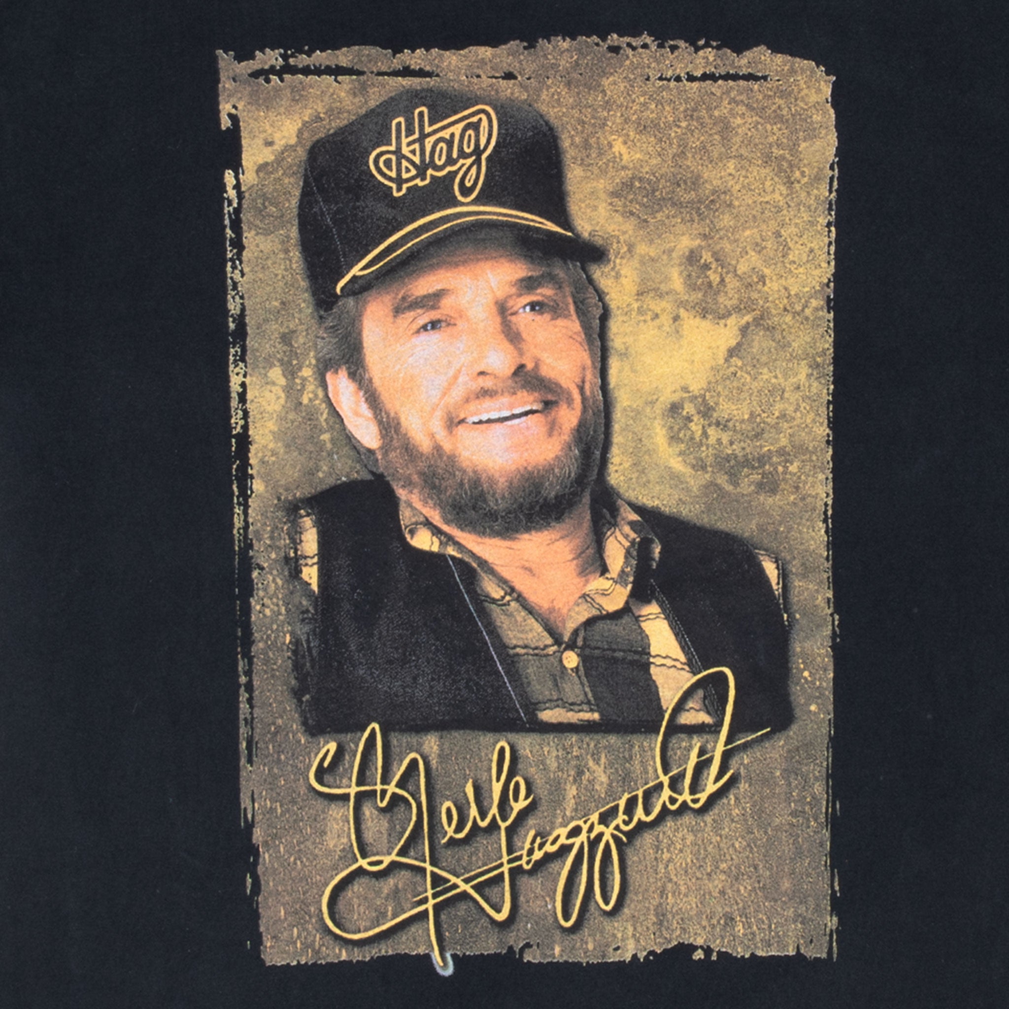 Vintage Merle Haggar Hag Far Tee Shirt 1990S Size Large Made In USA With Single Stitch Sleeves