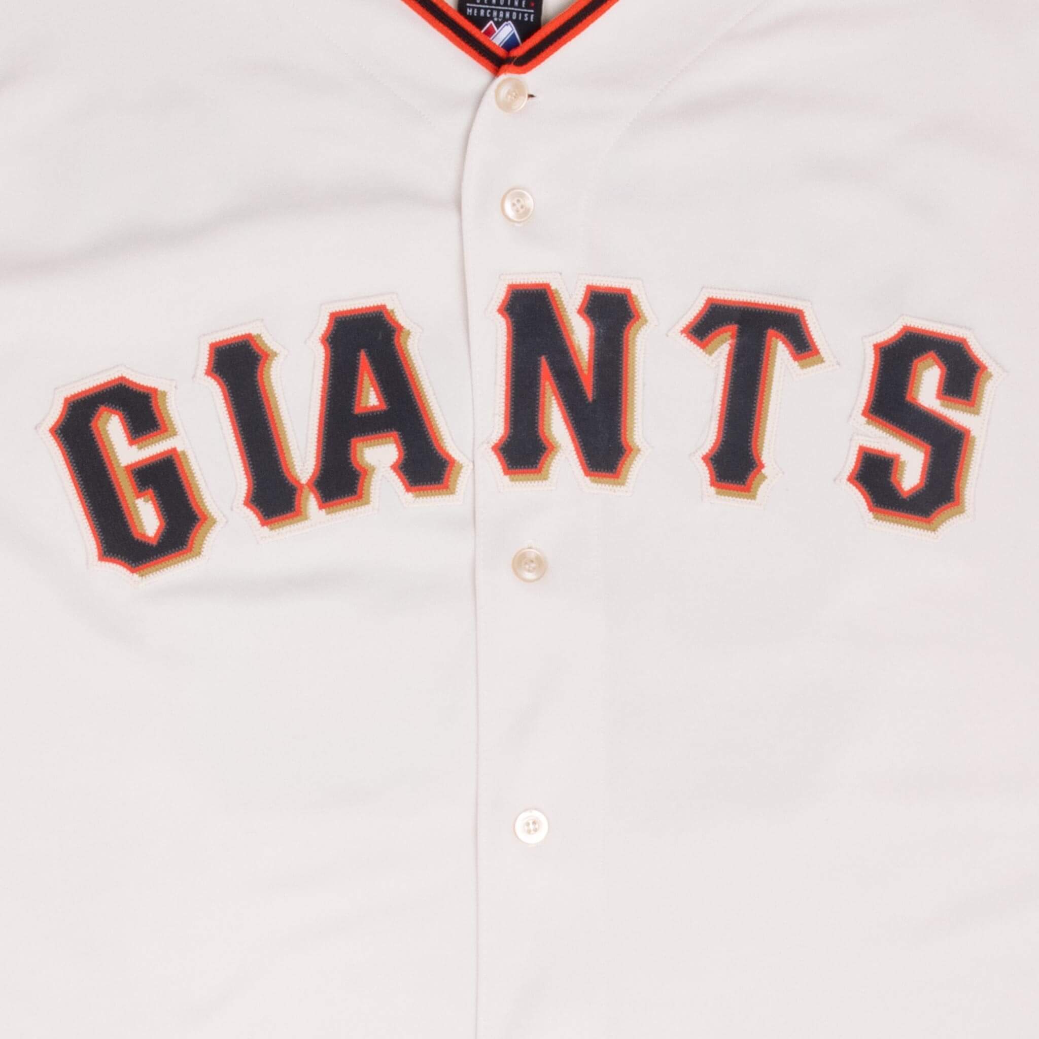 Vintage Mlb San Francisco Giants Tim Lincecum #55 World Series 2010 Majestic Jersey Size 2XL Made In Usa