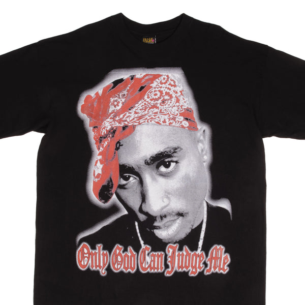 Vintage 2Pac Tupac Only God Can Judge Me Tee Shirt Size 3XL