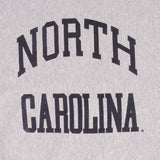 Vintage North Carolina 1990S Reverse Weave Sweatshirt Size XL Made In USA