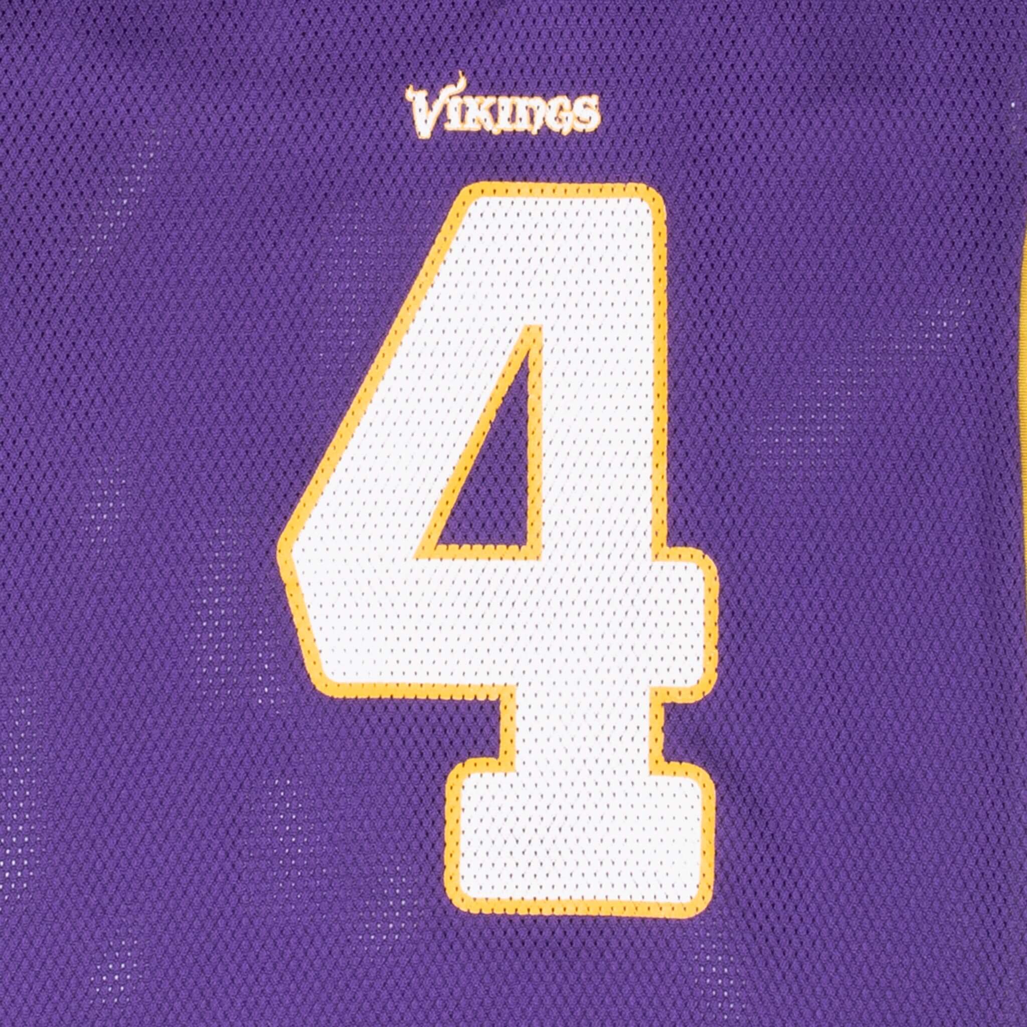 Vintage Nfl Minnesota Vikings Brett Favre #4 Reebok Jersey 2000S Size Small