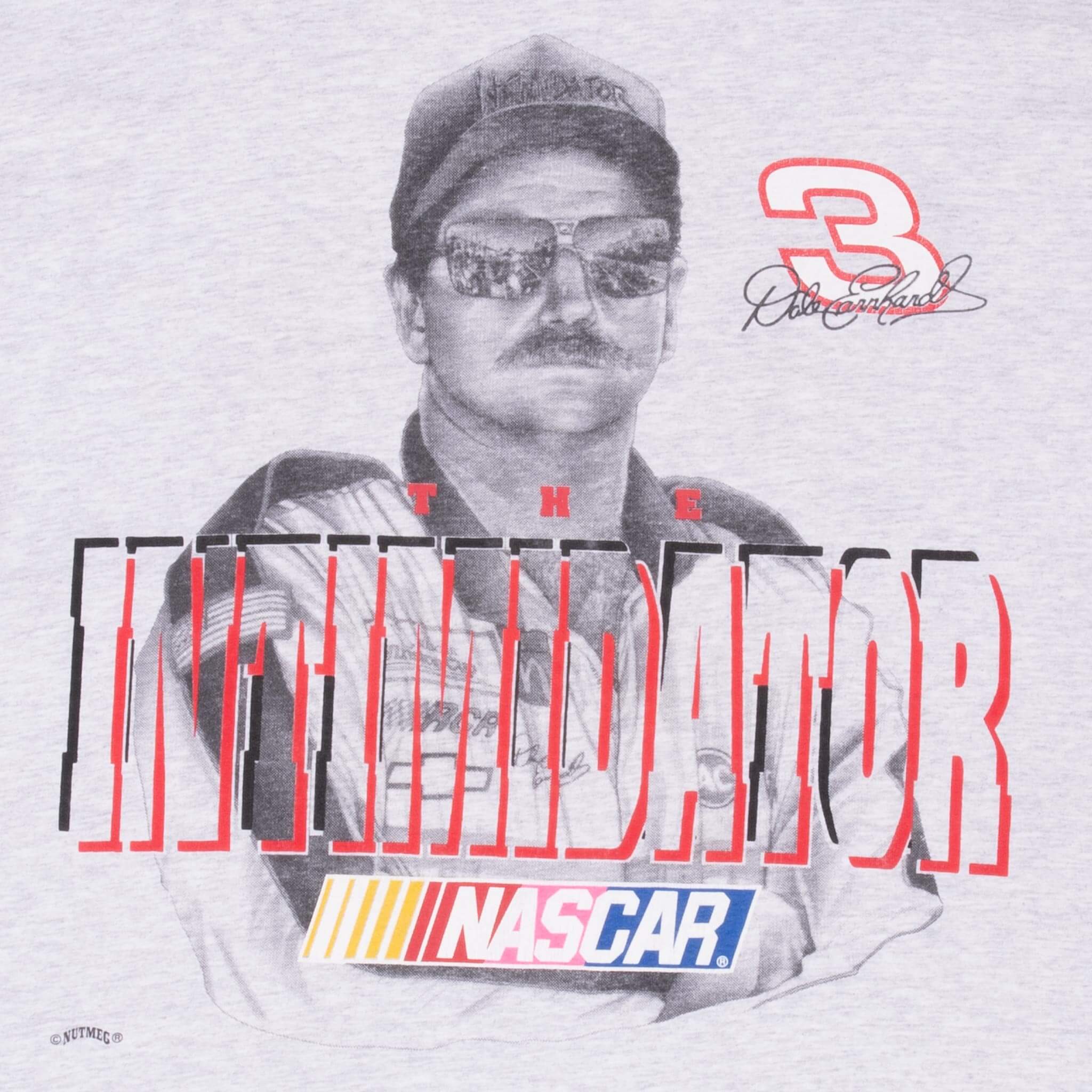 Vintage Nascar Dale Earnhardt 1990S Tee Shirt Size Large Made In Usa