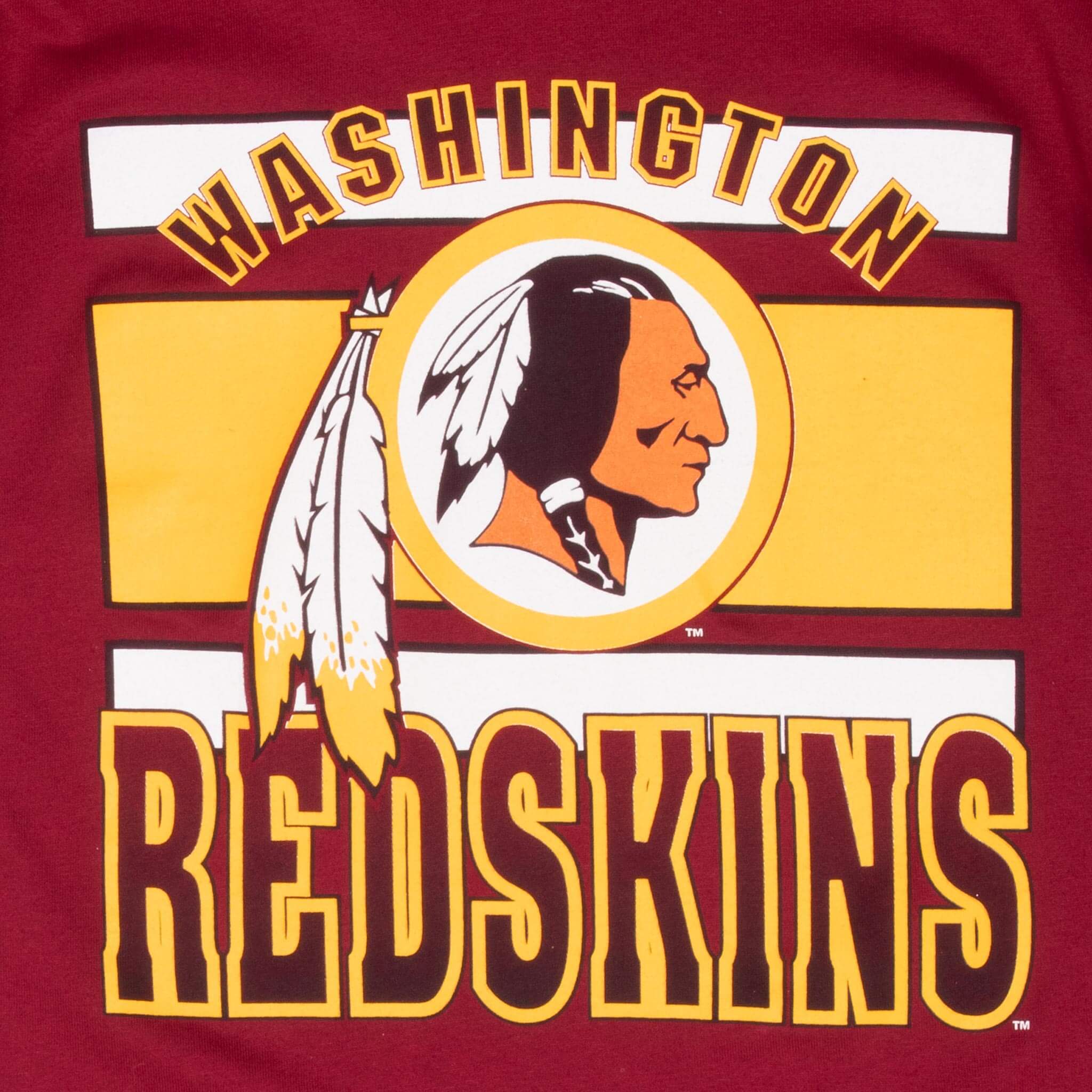Vintage Nfl Washington Redskins 1980S Tee Shirt Size Medium Made In Usa With Single Stitch Sleeves