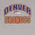 Vintage Nfl Denver Broncos 1990S Tee Shirt Size Medium Made In Usa