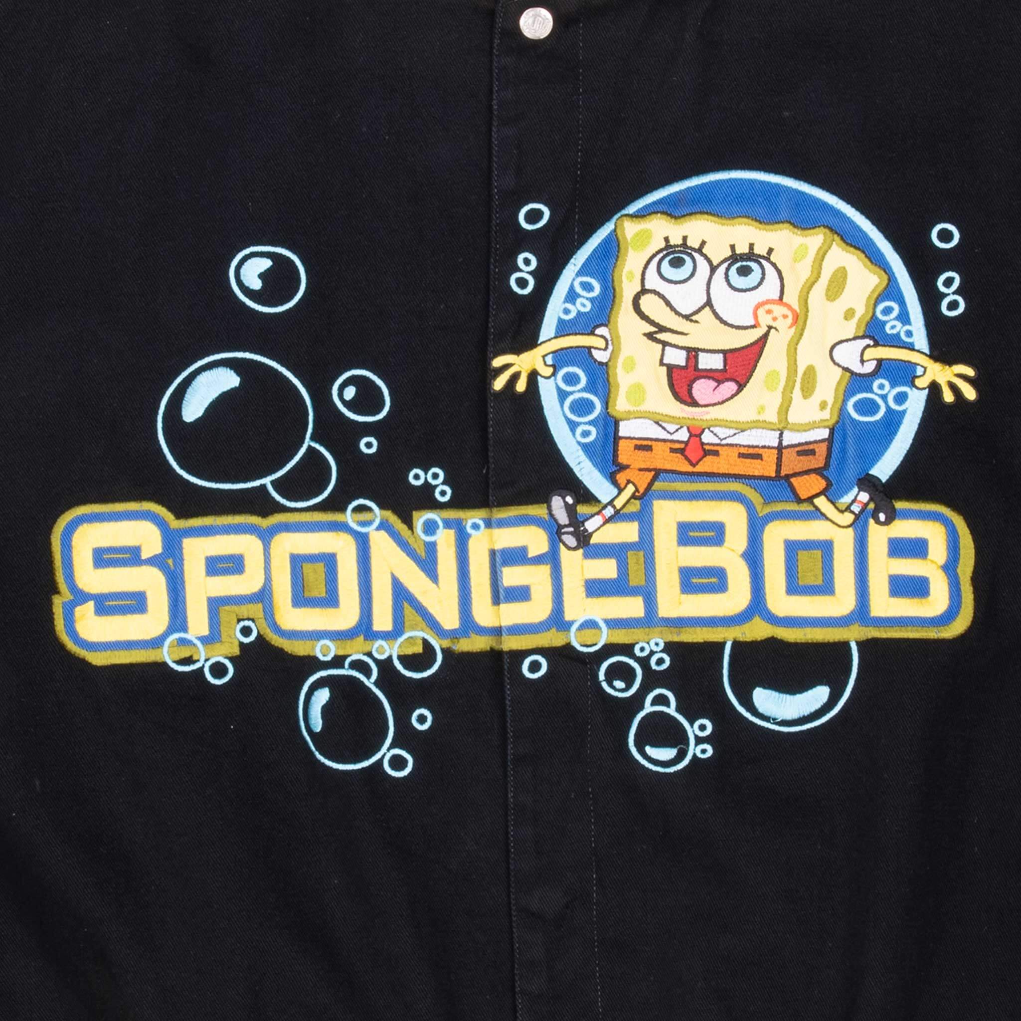 Vintage Sponge Bob Jeff Hamilton Racing Jacket 2006 Size 6XL