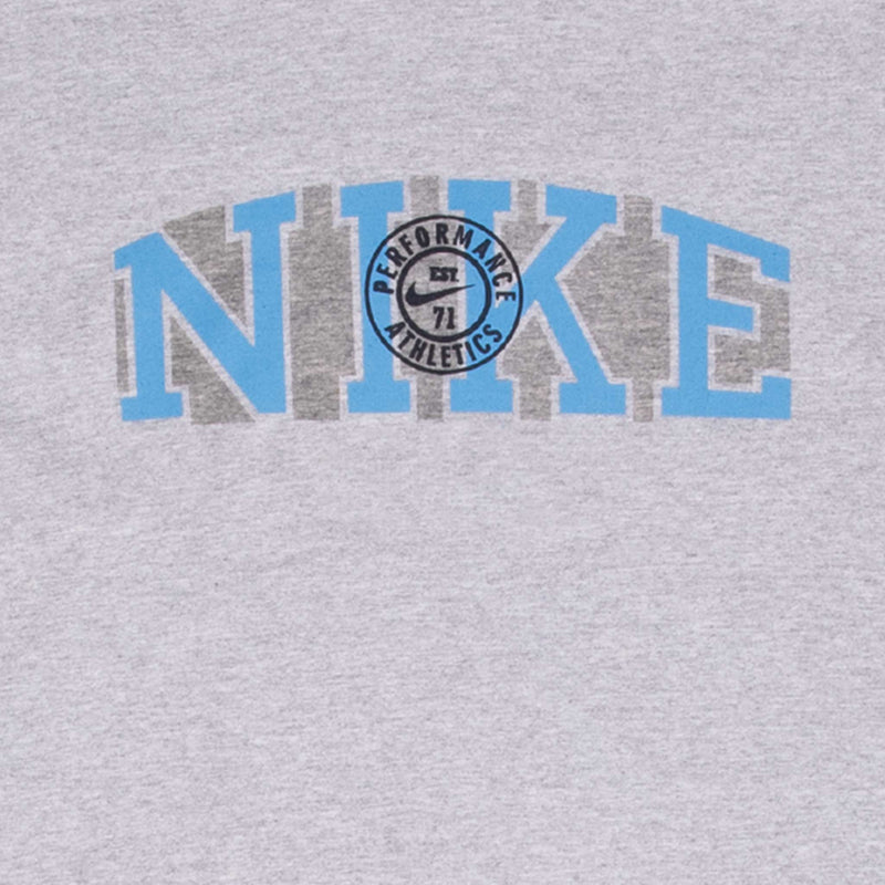 Vintage Nike Spellout Grey Tee Shirt 1990S Size XL