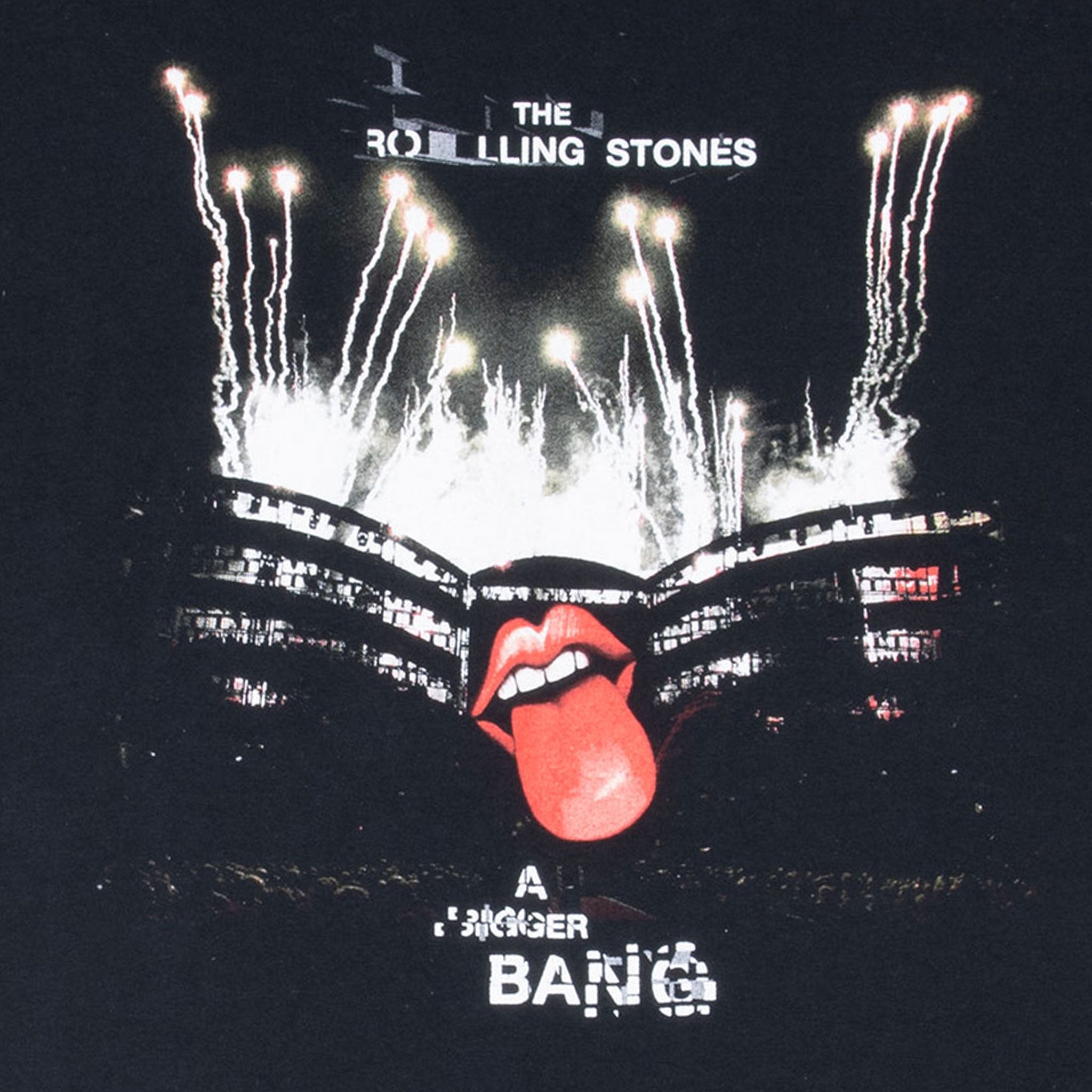 Vintage The Rolling Stones A Bigger Bang 2006 Tee Shirt Size Large