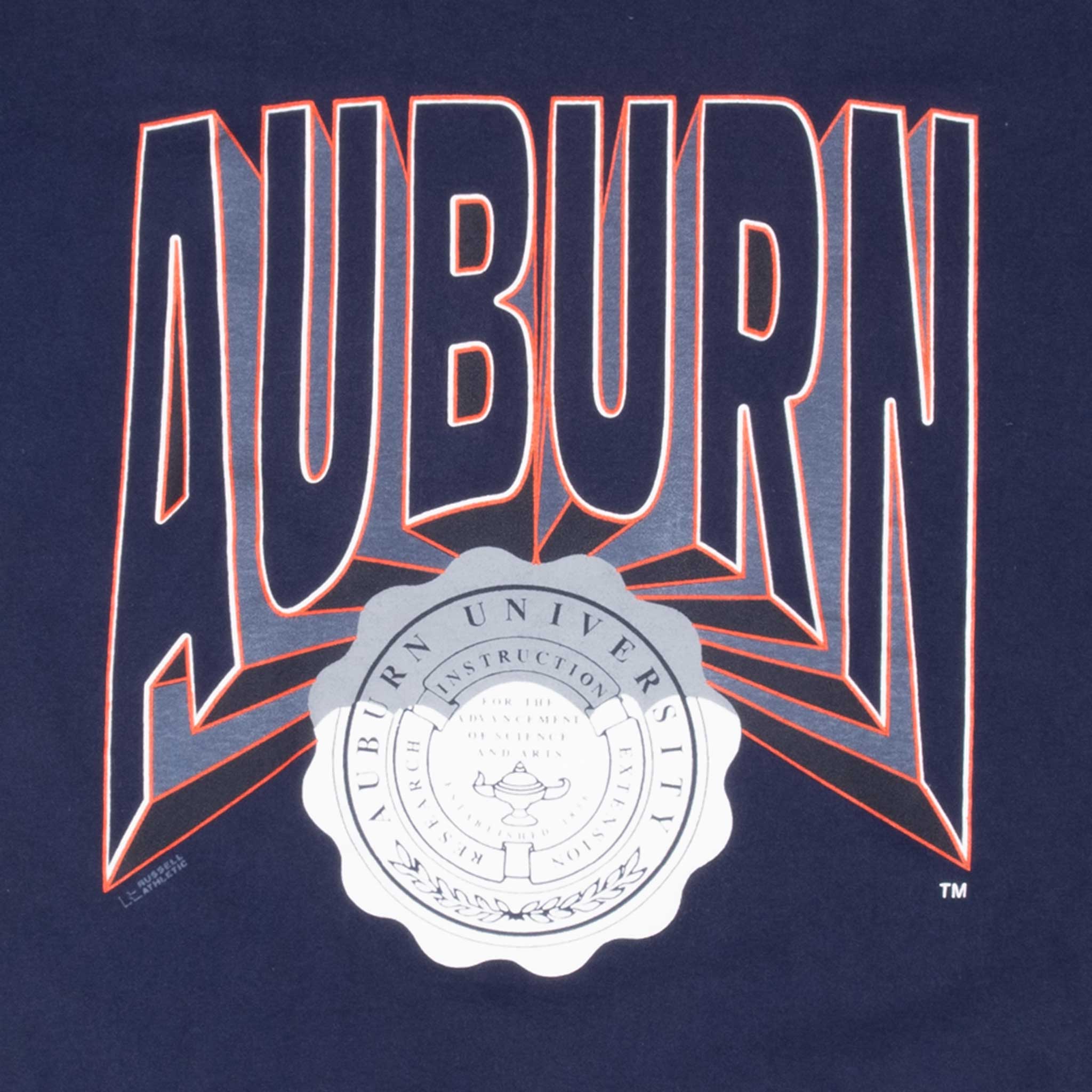 VINTAGE NCAA AUBURN UNIVERSITY 1990S TEE SHIRT MEDIUM MADE IN USA