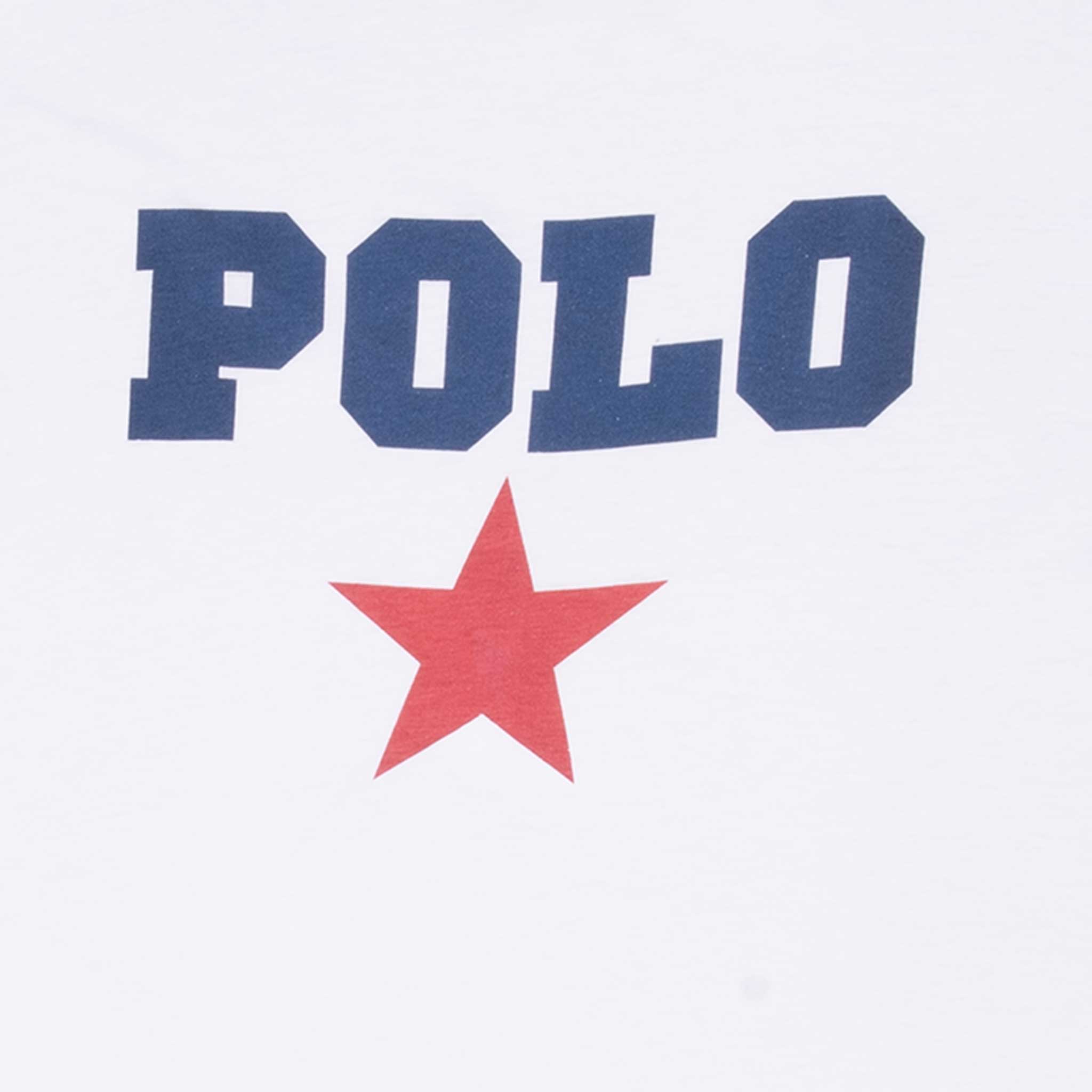 Vintage Ralph Lauren Polo Sport White Tee Shirt 1990S Size XL Made In Usa With Single Stitch Sleeves