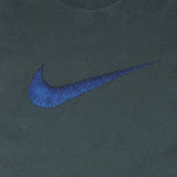Vintage Nike Big Swoosh Green Tank Top Tee Shirt 1990S Size XL Made In USA