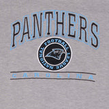 Vintage NFL Carolina Panthers Embroidered 1990S Grey Sweatshirt Size XL