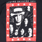 Vintage Lynyrd Skynyrd 1977 Tee Shirt Size Large Made In Usa With Single Stitch Sleeves