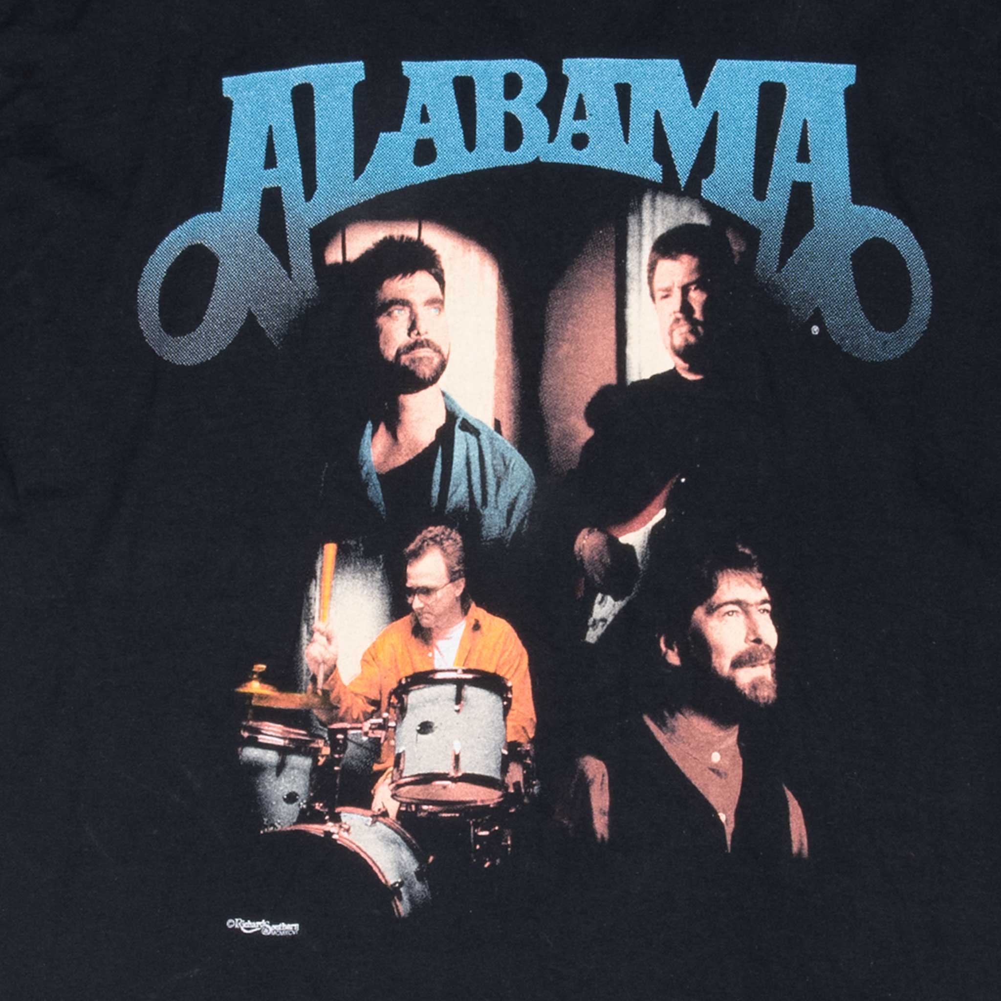 Vintage Alabama 1996 Tee Shirt Size XL Made In Usa With Single Stitch Sleeves