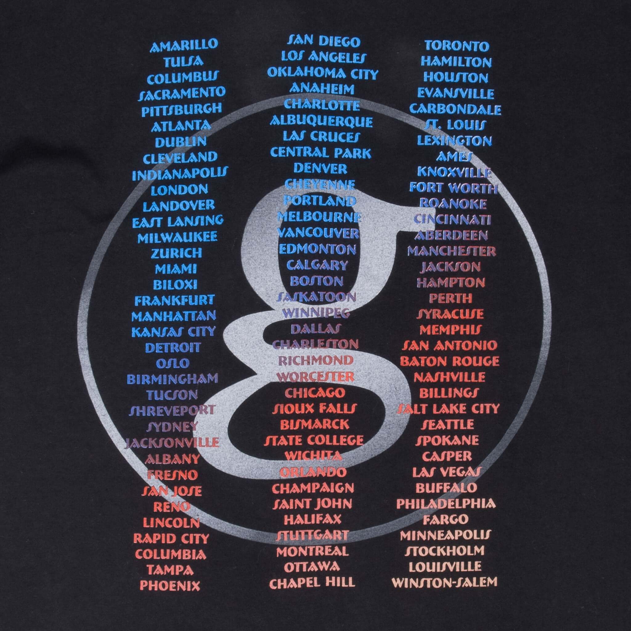 Vintage Garth Brooks 1998 Black Tee Shirt Size Large