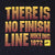 Vintage Nike There Is No Finish Line 2000S Black Tee Shirt Size XL