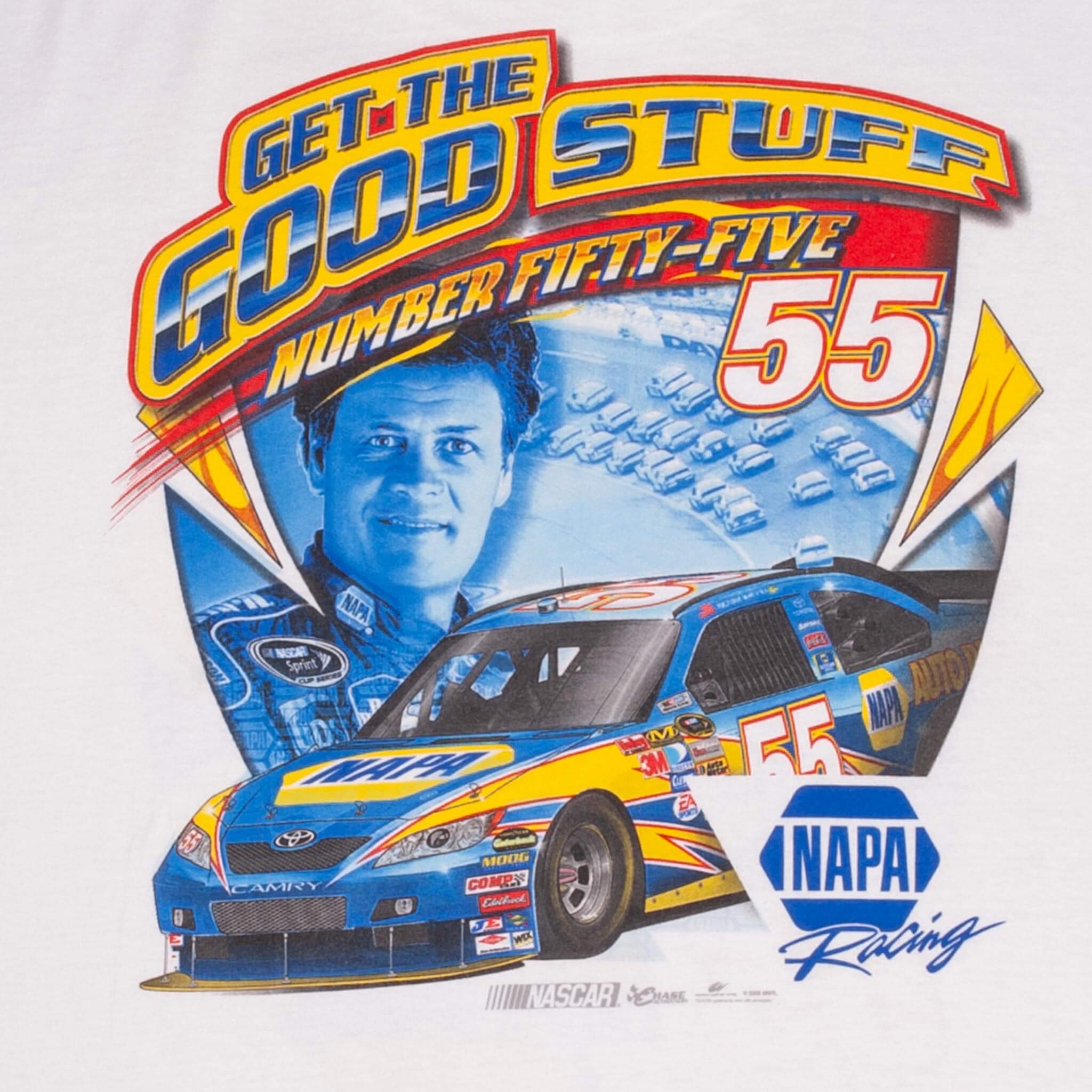 Vintage Nascar Michael Waltrip 2008 Tee Shirt Size XL