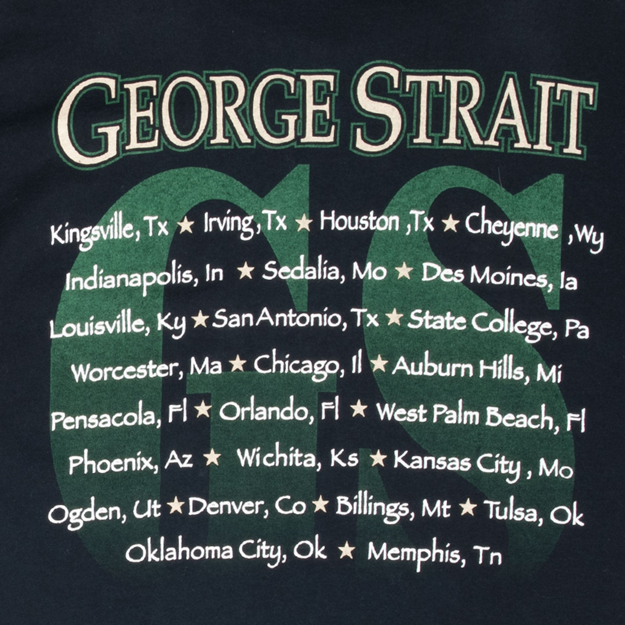 VINTAGE GEORGE STRAIT 1990S TEE SHIRT MADE IN USA XL