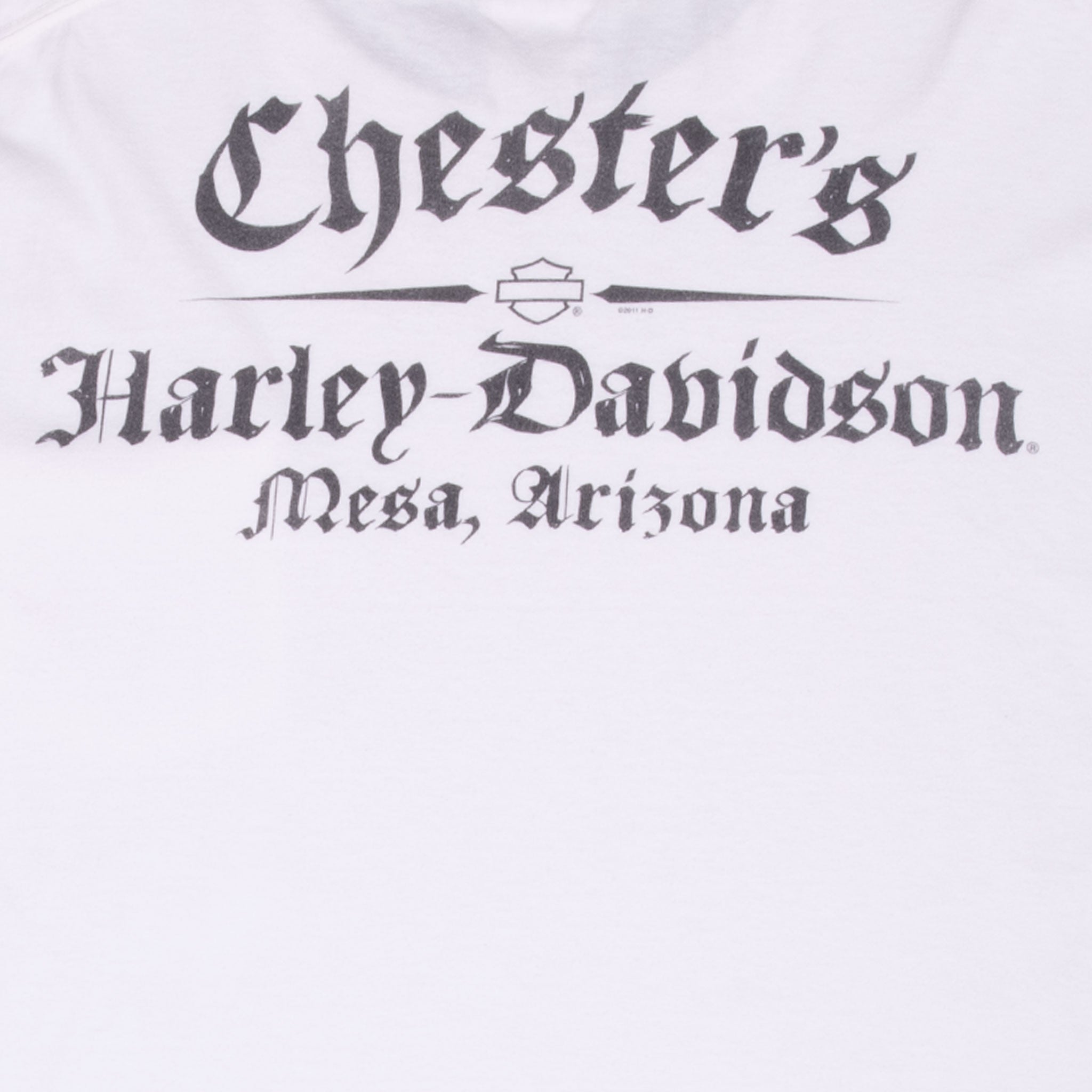 Vintage Harley Davidson Mesa Arizona Long Sleeves Tee Shirt 2013 Size 3XL