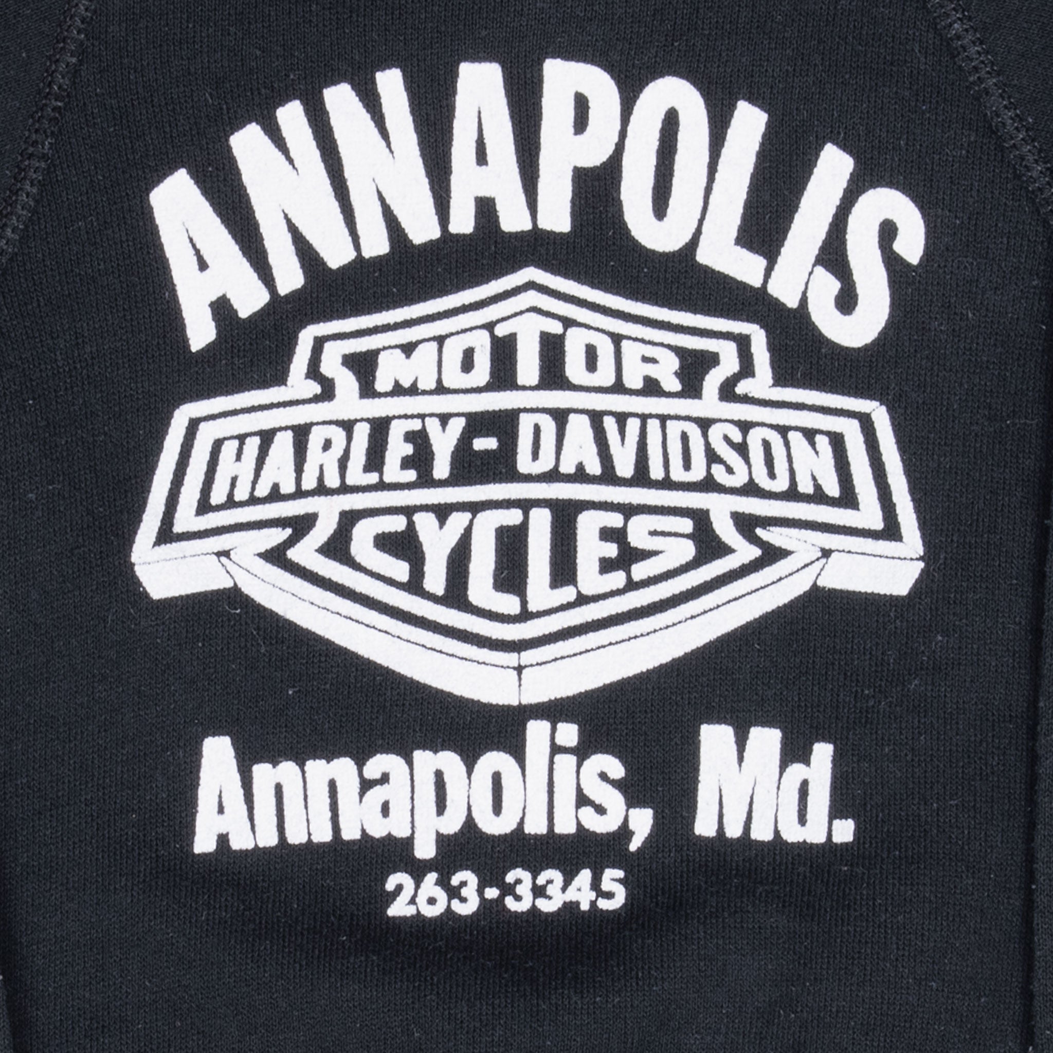 Vintage Harley Davidson 3D Emblems Sweatshirt 1990S Size Small Preschool Made In Usa