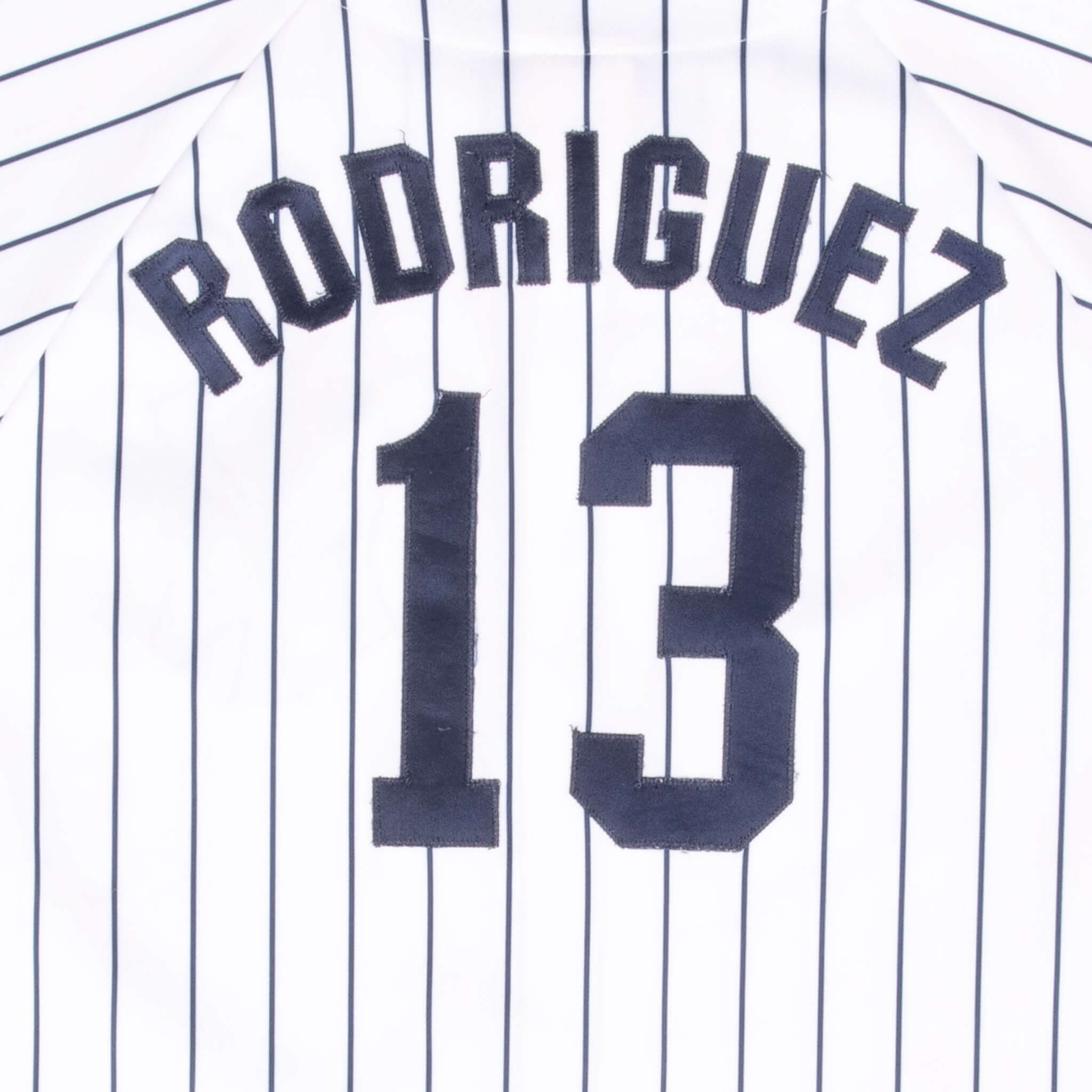 Vintage Mlb New York Yankees Rodriguez #13 Majestic Jersey 2000S Size Medium Made In Usa