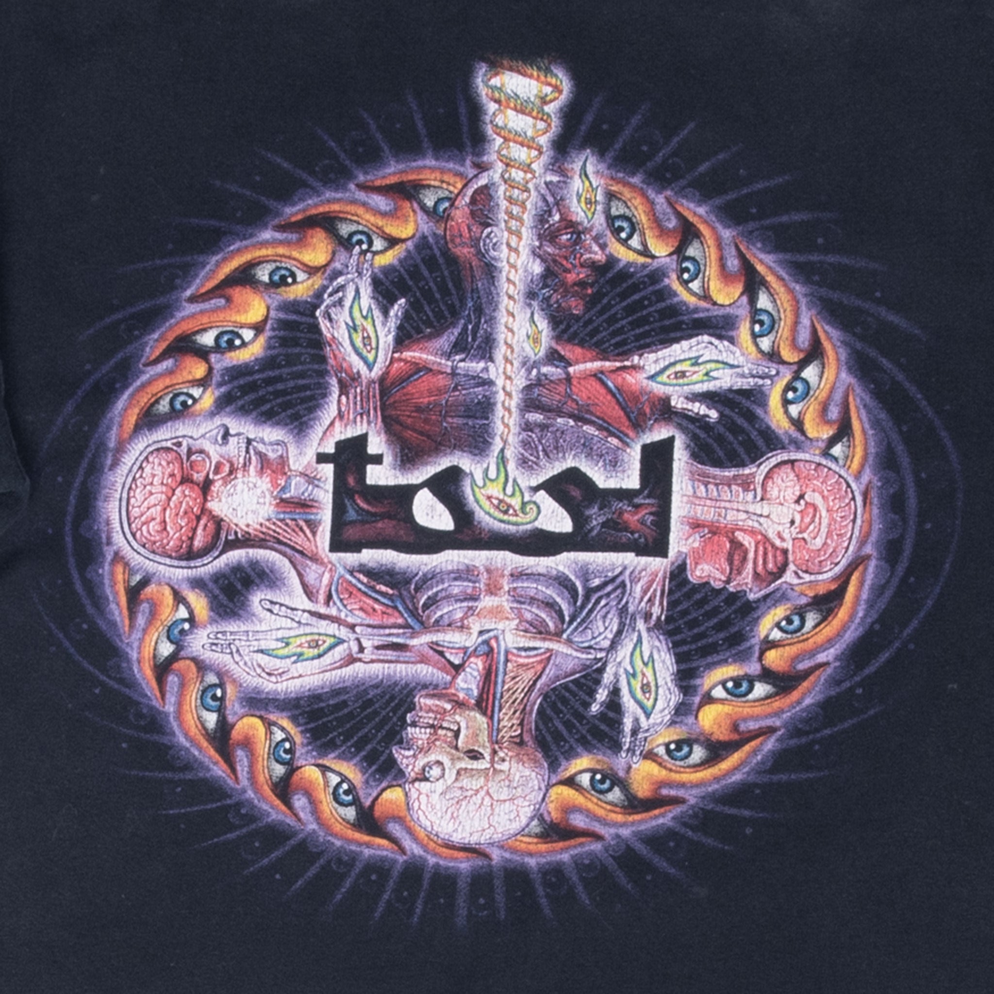 VINTAGE TOOL BAND LATERALUS DISSECTION 2000S TEE SHIRT SIZE SMALL