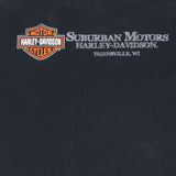 Vintage Harley Davidson Thiensville Wisconsin Tee Shirt 2011 Size 2XL