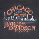 Vintage Harley Davidson Chicago Tee Shirt 2004 Size XL