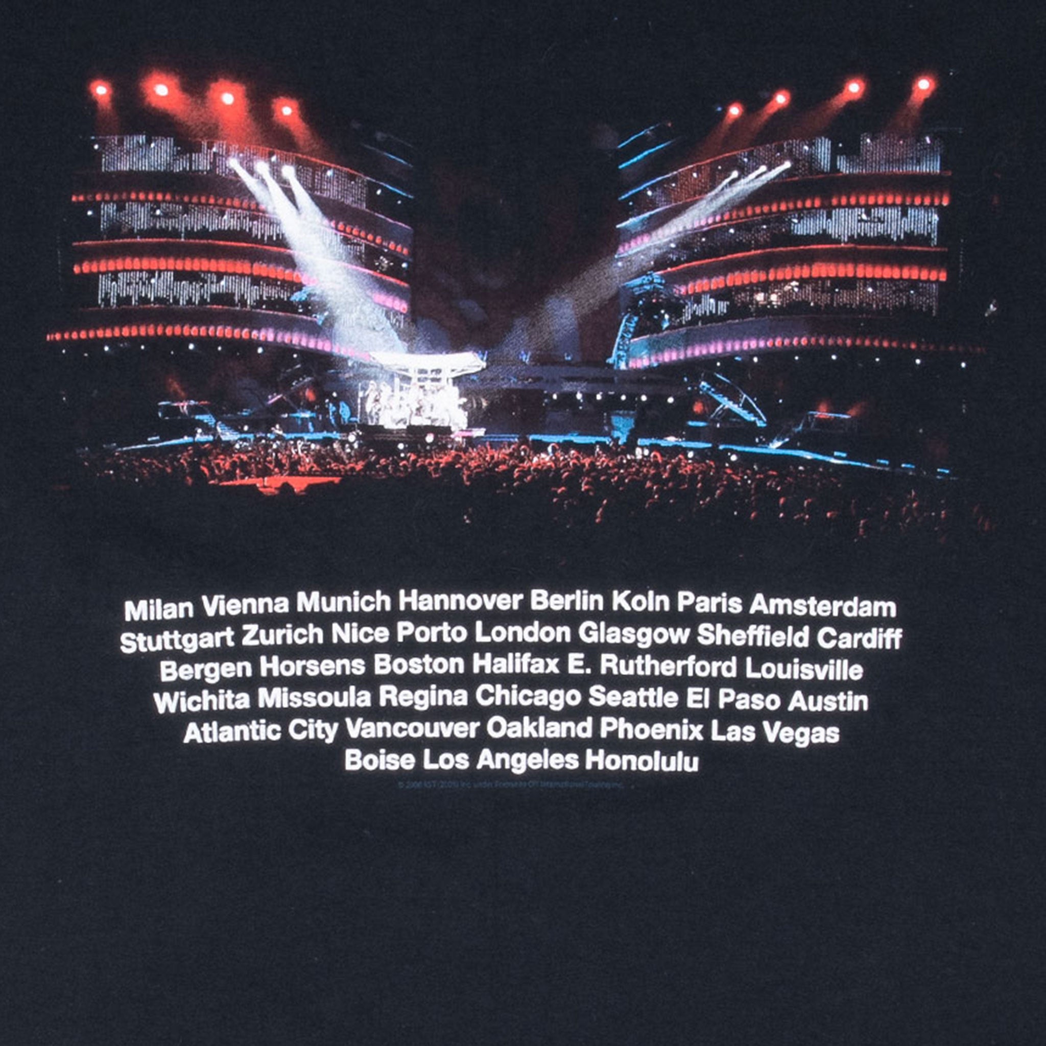 Vintage The Rolling Stones A Bigger Bang 2006 Tee Shirt Size Large