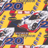 Vintage Gulf Racing All Over Print Power Champion 1990S Tee Shirt Size XL Made In Usa
