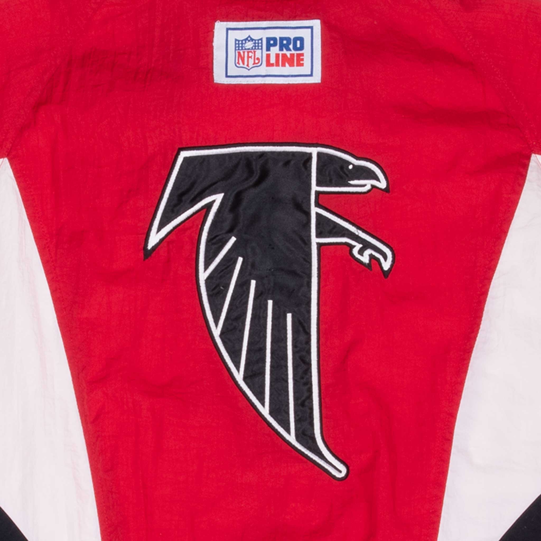 Vintage Nfl Atlanta Falcons Reebok Windbreaker Jacket 1990S Size Large