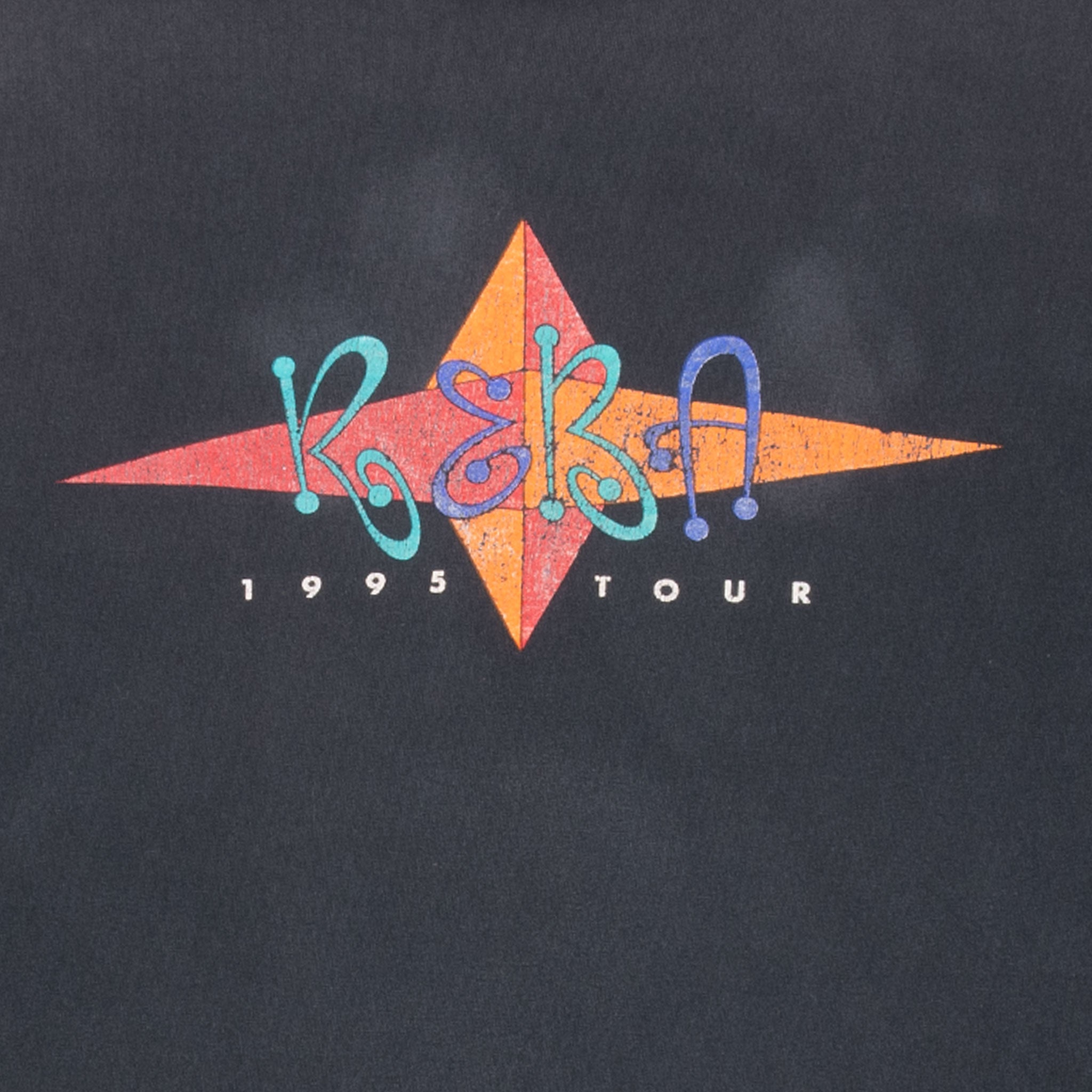 Vintage Reba Mcentire Tour 1995 Tee Shirt Size XL With Single Stitch Sleeves