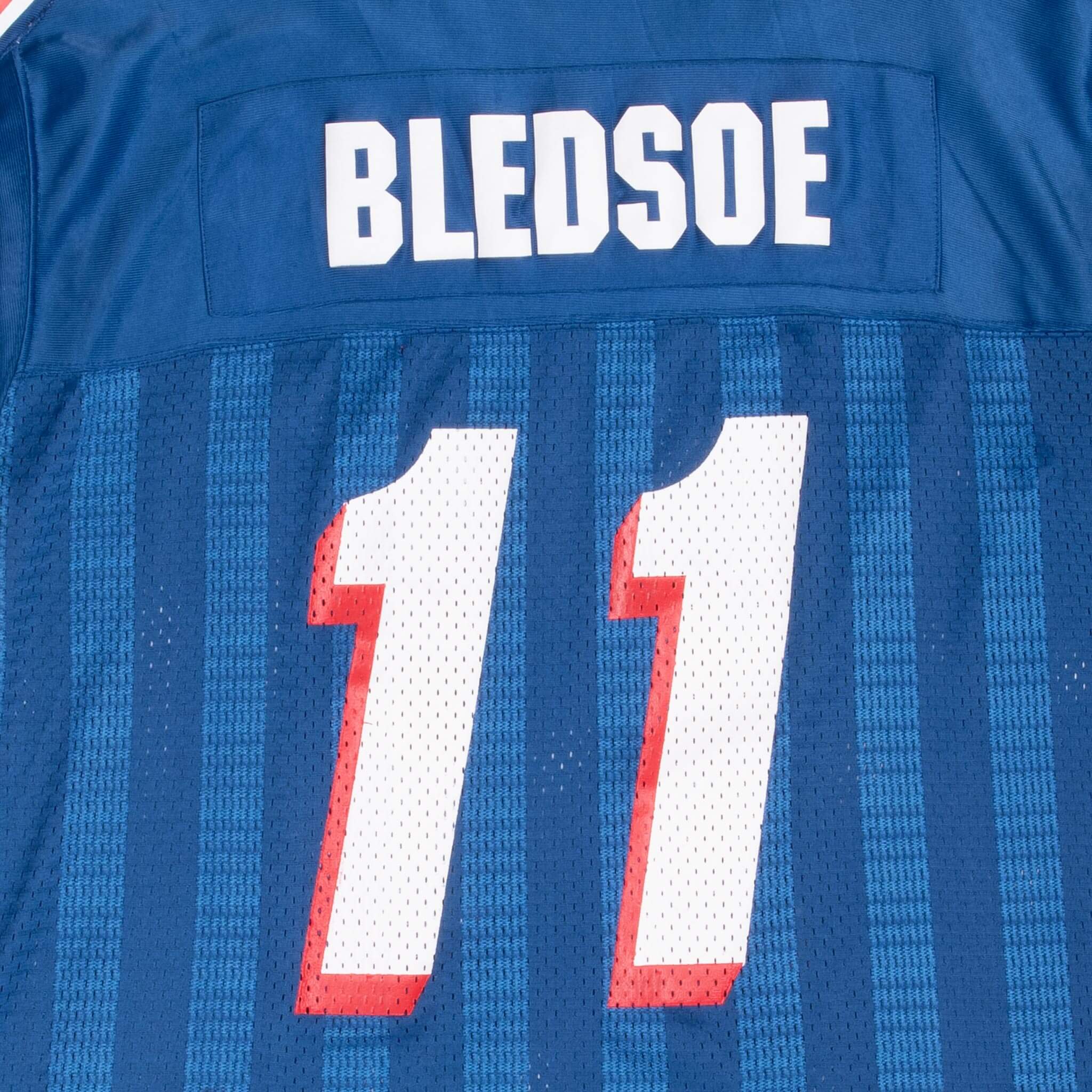 Vintage Nfl New England Patriots Bledsoe #11 Starter Jersey 1995 Size Medium
