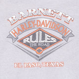 Vintage Harley Davidson Barnett El Paso Texas Zip Up Hoodie 2007 Size 2XL