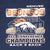 VINTAGE NFL DENVER BRONCOS AFC CHAMPIONS 1999 TEE SHIRT LARGE