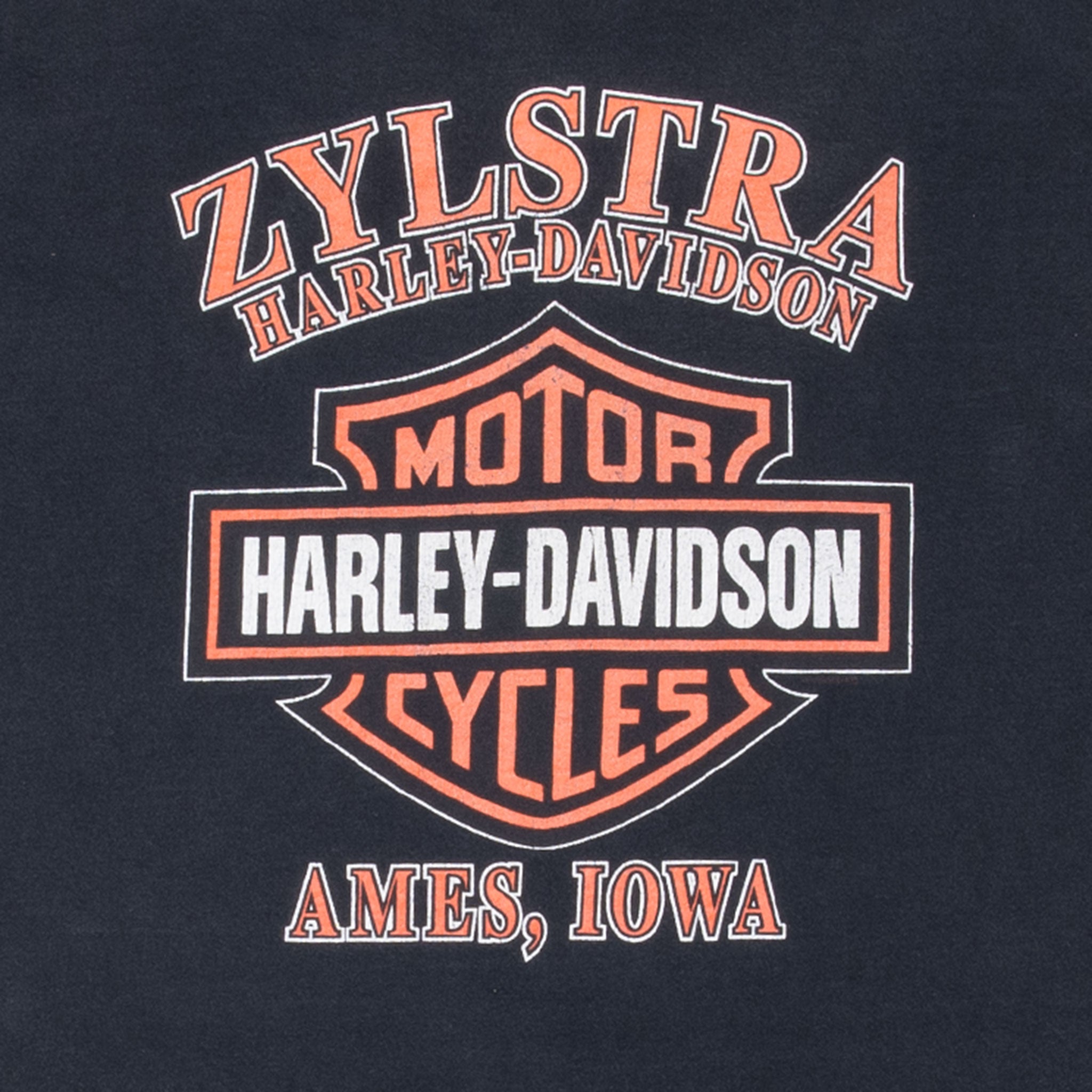 Vintage Harley Davidson Ames Iowa 2004 Tee Shirt Large Made In Usa