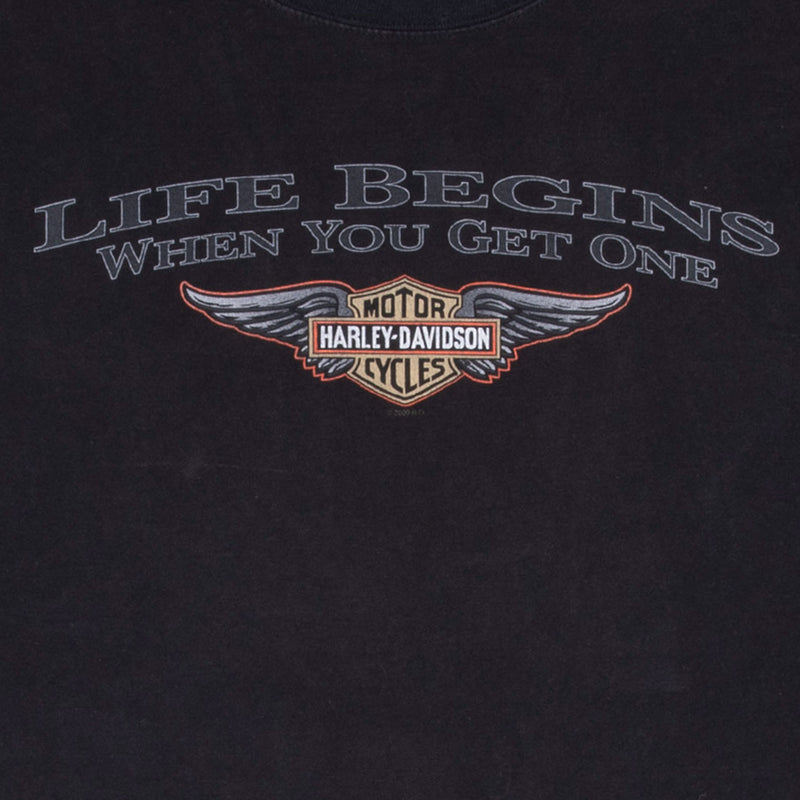 Vintage Harley Davidson Sandy Utah Tee Shirt 2010 Size XL