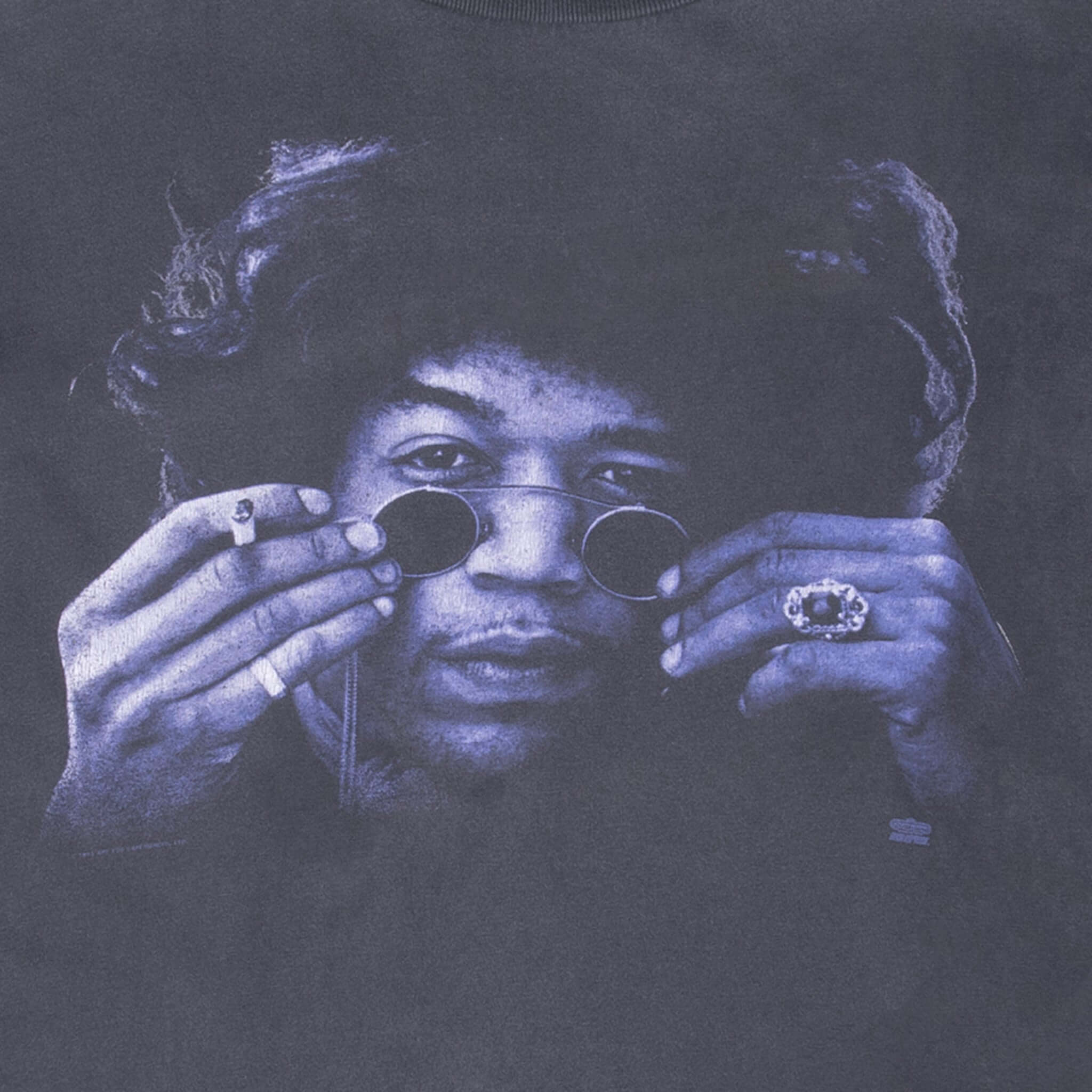 Vintage Jimi Hendrix 1990S Tee Shirt Large Made In Usa With Single Stitch Sleeves