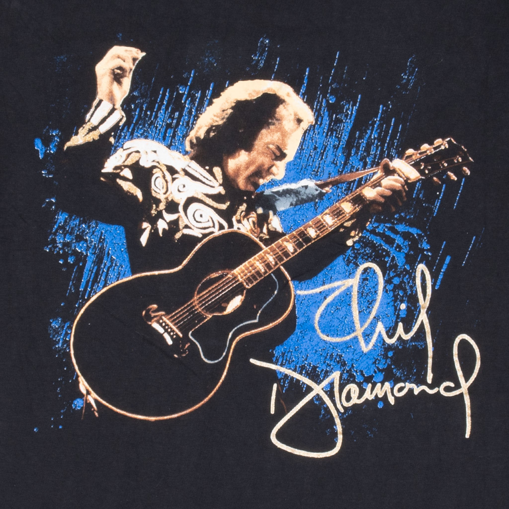 Vintage Neil Diamond In The Round Tour 1993 Tee Shirt Size Medium



