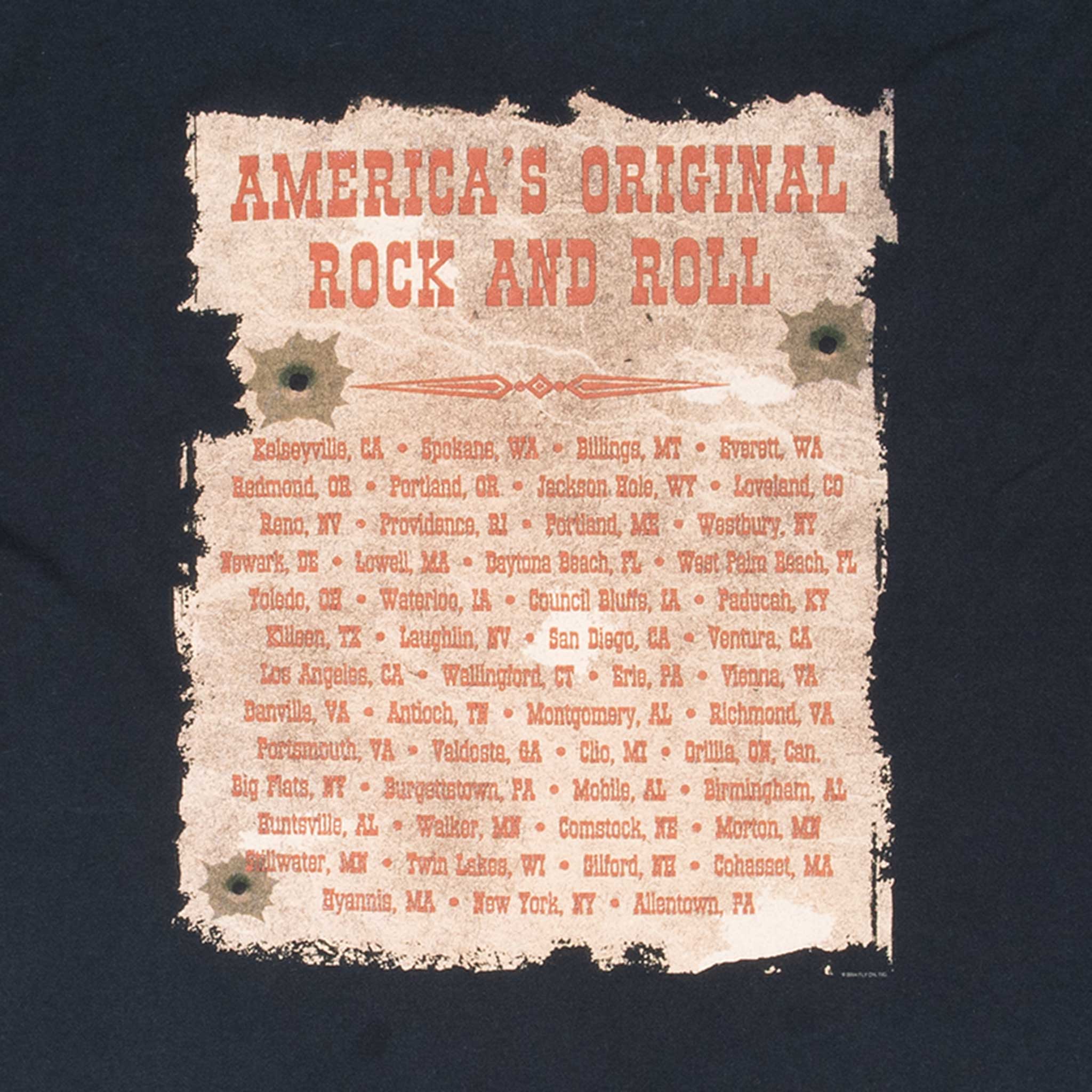 Vintage Lynyrd Skynyrd Wanted 2004 Tee Shirt Size 2XL