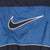 Vintage Nike Big Swoosh Blue And Black Windbreaker Jacket 1990S Size XL