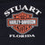 Vintage Harley Davidson Stuwart Florida 1997 Tee Shirt Size Large Made In Usa